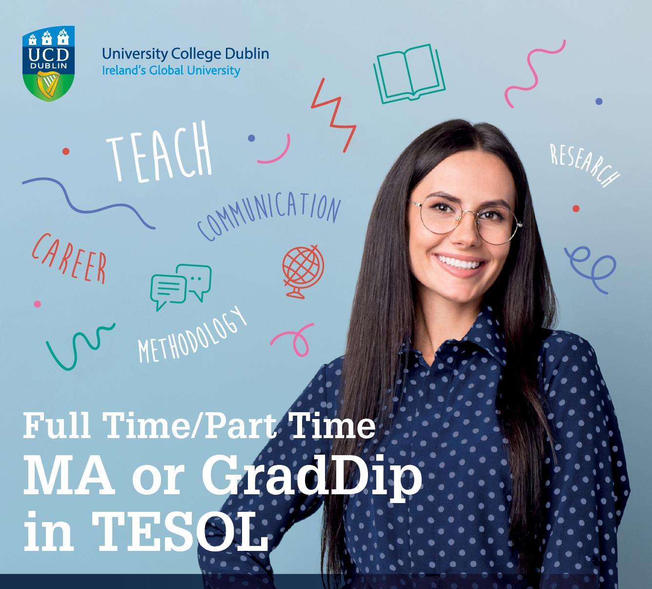 Thinking of applying for an MA or Graduate Diploma in TESOL (Teaching English to speakers of other languages)? 